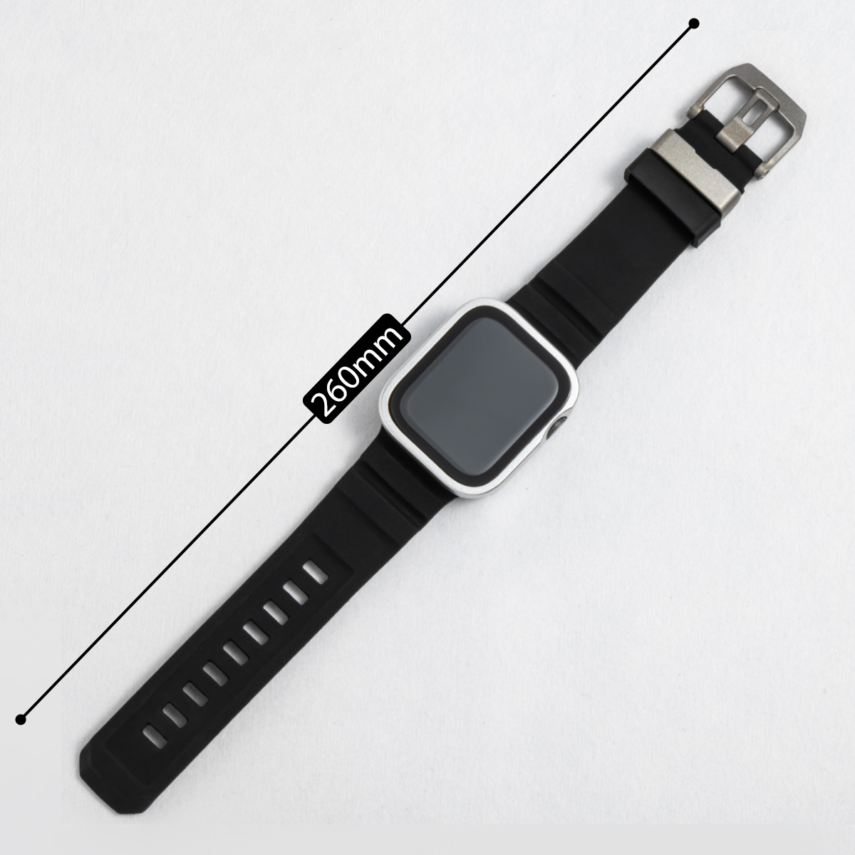 For Apple Watch Waterproof Cas – Silicone Sport Band Bewertung und Preis