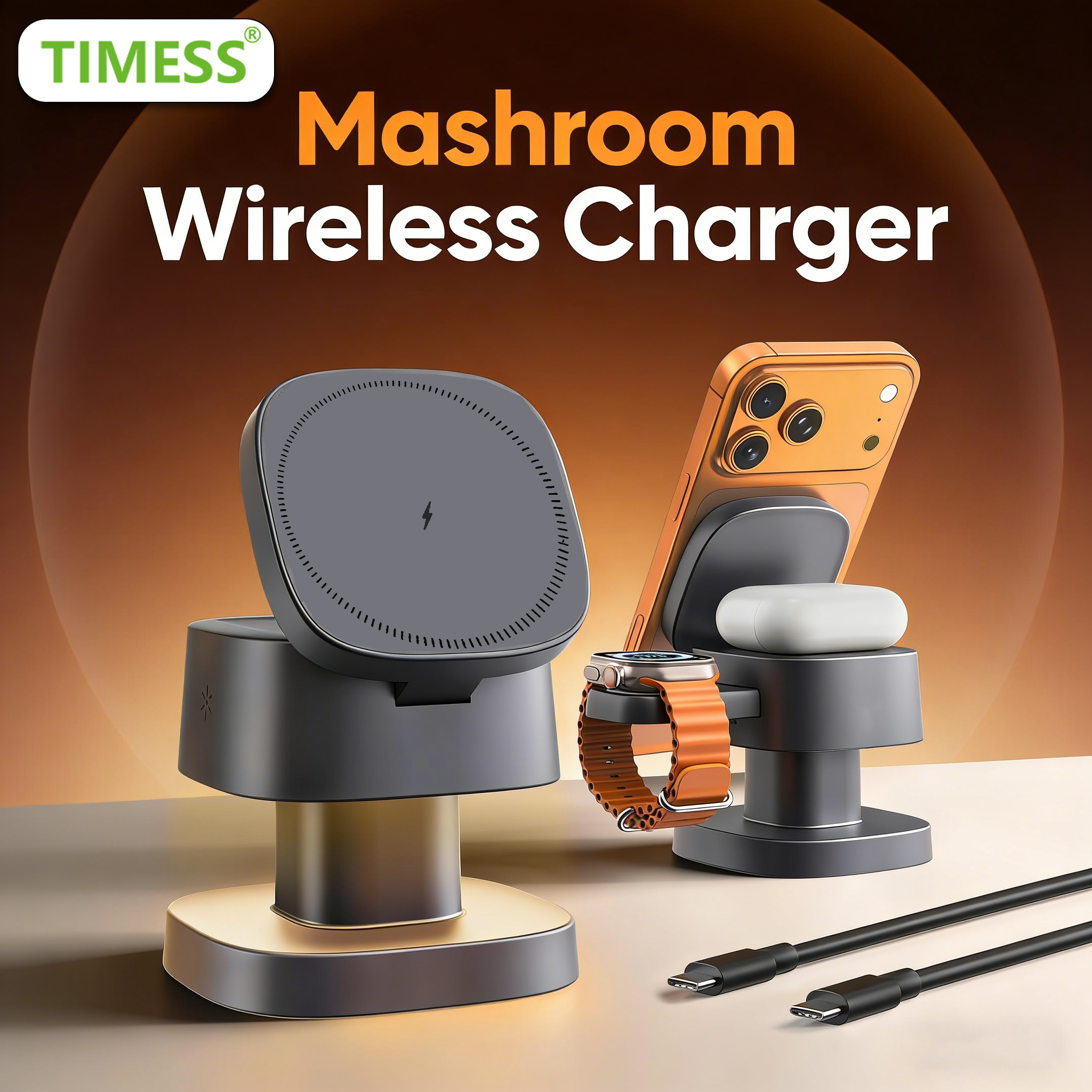 TIMESS Night Light Mashroom Wi – Smartwatch Apple Watch Bewertung und Preis