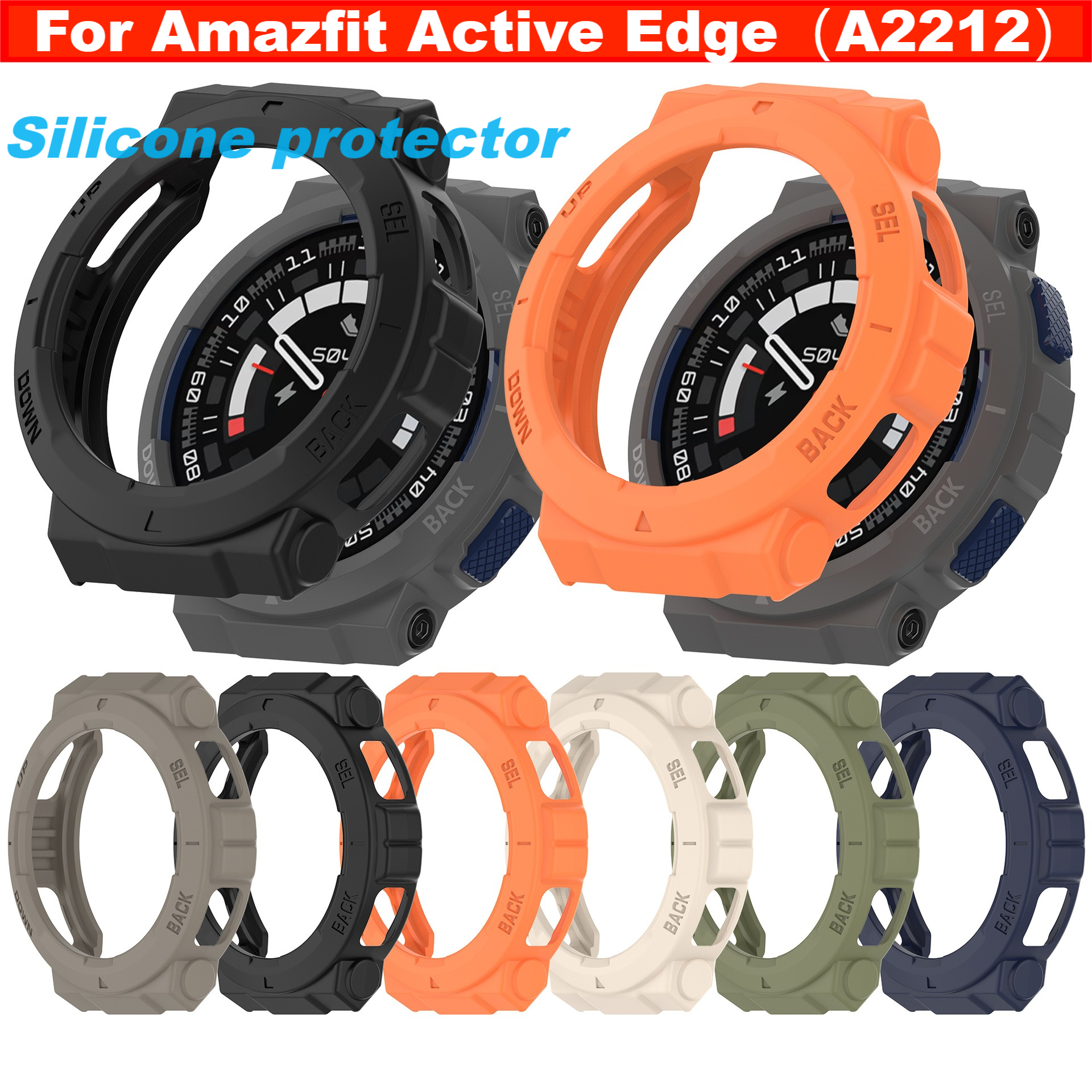 Silicone case For Amazfit Acti – Smartwatch English Bewertung und Preis